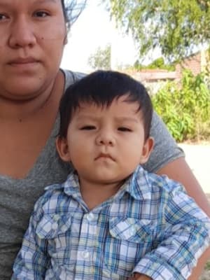 An unsponsored boy named Santiago from Bolivia who has waited 548 days for a sponsor