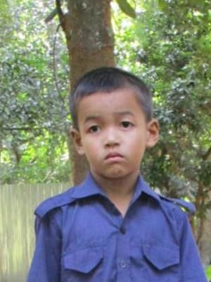An unsponsored boy named Aunghalapru from Bangladesh who is vulnerable to exploitation and has waited 351 days for a sponsor