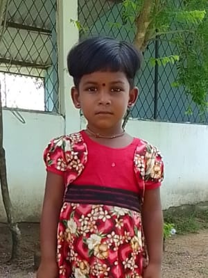 An unsponsored girl named Dila from Sri Lanka who has waited 541 days for a sponsor