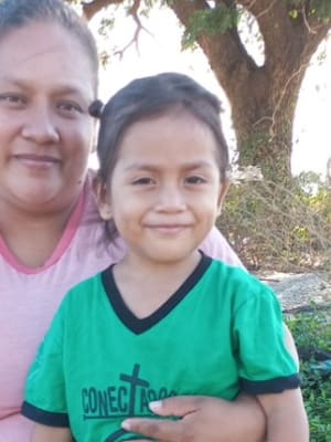 An unsponsored girl named Ruby from Bolivia who has waited 395 days for a sponsor
