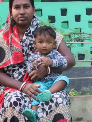 An unsponsored girl named Srija from Bangladesh who is vulnerable to exploitation and has waited 522 days for a sponsor