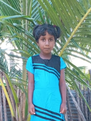 An unsponsored girl named Laxshika from Sri Lanka who has waited 493 days for a sponsor
