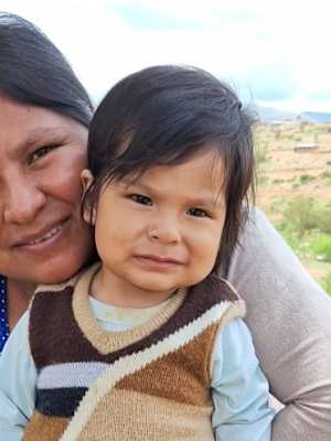 An unsponsored boy named Lucas from Bolivia who has waited 438 days for a sponsor