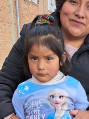 An unsponsored girl named Yamilet from Bolivia who has waited 433 days for a sponsor