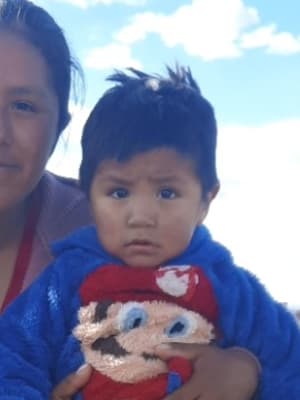 An unsponsored boy named Aaron from Bolivia who has waited 433 days for a sponsor