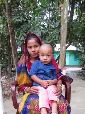 An unsponsored boy named Nur Mohammad from Bangladesh who is vulnerable to exploitation and has waited 446 days for a sponsor
