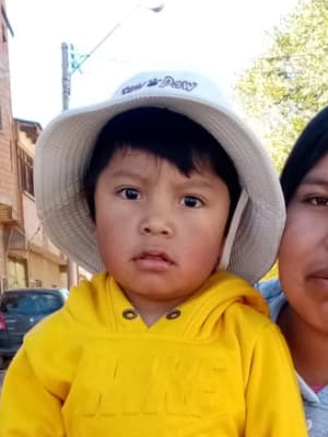An unsponsored boy named Alex Anderson from Bolivia who has waited 427 days for a sponsor