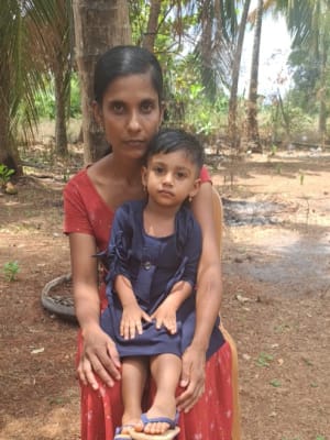 An unsponsored girl named Shekina from Sri Lanka who has waited 431 days for a sponsor