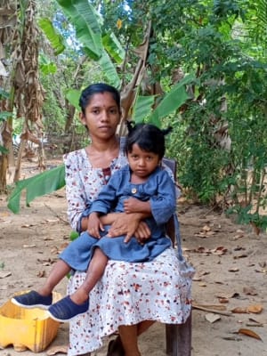 An unsponsored boy named Theepiha from Sri Lanka who has waited 426 days for a sponsor
