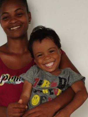 An unsponsored boy named Cristian from Colombia who has waited 425 days for a sponsor