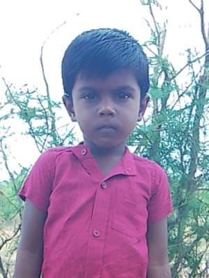 An unsponsored boy named Philip from Sri Lanka who has waited 377 days for a sponsor