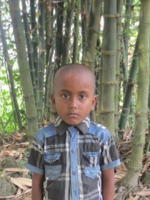 An unsponsored boy named Jony from Bangladesh who is vulnerable to exploitation and has waited 523 days for a sponsor