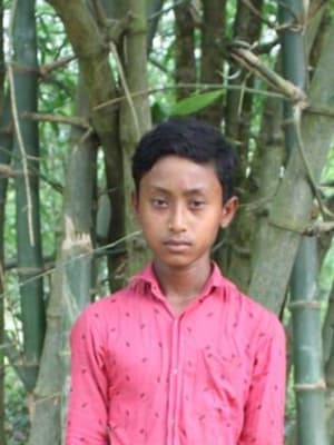An unsponsored boy named Biplob from Bangladesh who is vulnerable to exploitation and has waited 526 days for a sponsor