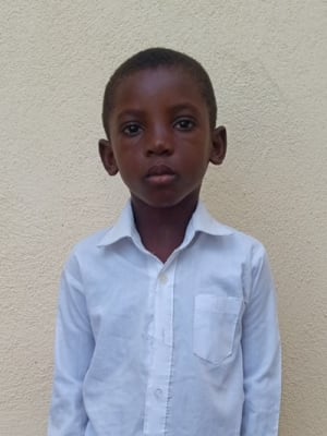 An unsponsored boy with a disability named Kyky from Haiti who is vulnerable to exploitation and has waited 264 days for a sponsor