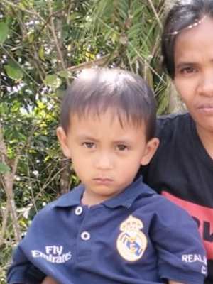 An unsponsored boy named Jeri from Indonesia who has waited 550 days for a sponsor