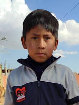 An unsponsored boy with a disability named Alayn from Bolivia who has waited 299 days for a sponsor