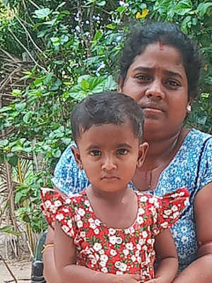 An unsponsored girl with a disability named Shabina from Sri Lanka who has waited 208 days for a sponsor