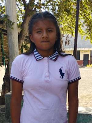 An unsponsored girl named Ashley from Ecuador who has waited 504 days for a sponsor