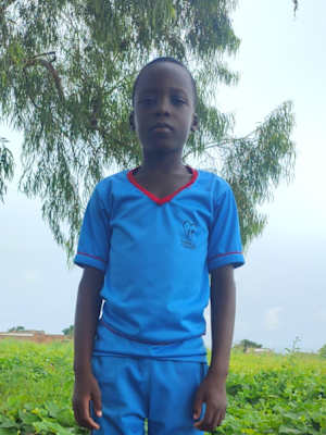 An unsponsored boy named Akime from Burkina Faso who lives in an AIDS-affected area, is vulnerable to exploitation and has waited 533 days for a sponsor