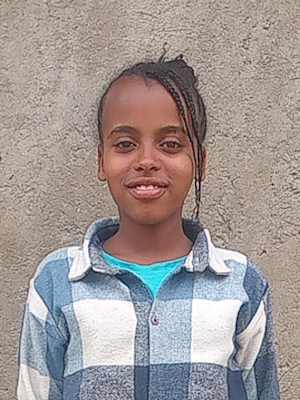 An unsponsored girl named Netsanet from Ethiopia who lives in an AIDS-affected area, is vulnerable to exploitation and has waited 350 days for a sponsor
