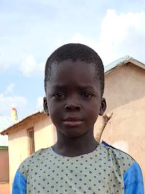 An unsponsored boy named Nana Yaw from Ghana who lives in an AIDS-affected area and has waited 509 days for a sponsor