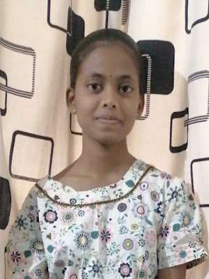 An unsponsored girl named Esthar from Sri Lanka who has waited 421 days for a sponsor