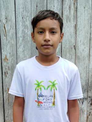 An unsponsored boy named Abner from Ecuador who has waited 547 days for a sponsor